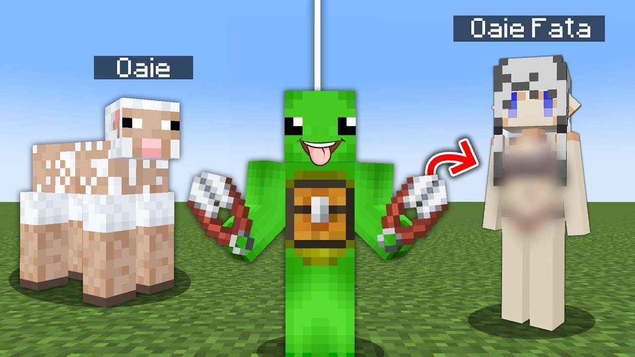 Minecraft dar Mobii sunt FETE...