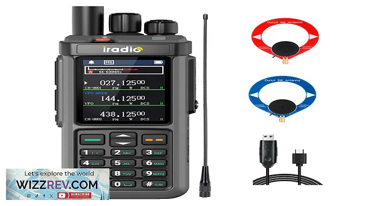 Iradio UV 98 PLUS GPS Version 10W Walkie Talkie APRS Multi Band Radio
