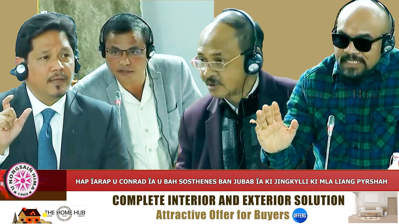 HAP ÏARAP U CONRAD ÏA U BAH SOSTHENES BAN JUBAB ÏA KI JINGKYLLI KI MLA LIANG PYRSHAH