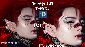 Smudge Edit PART - 1 (ft. Jungkook) #edit #ibispaint #kpop #trending #bts #jungkook #tutorial