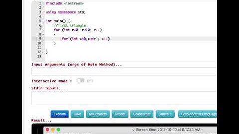 C++ Display Triangle Patterns With Nested Loops - Computer Aided Analysis