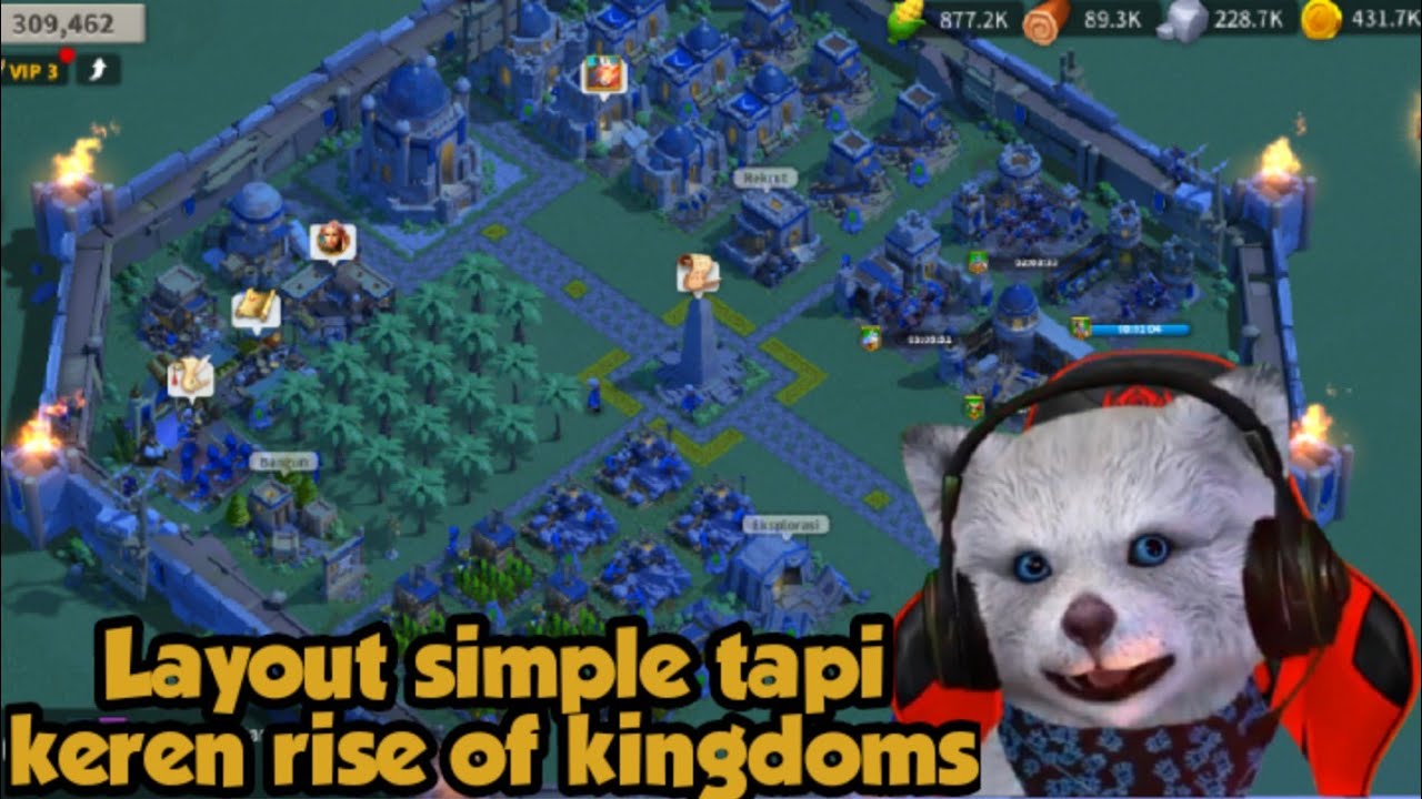 Simple Layout Rok CARA MEMBUAT LAYOUT YANG SIMPLE TETAPI KEREN‼️RISE OF KINGDOMS - YouTube