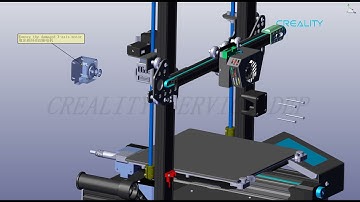 Service tutorial CR 6 SE replace X axis motor