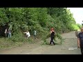 Масштабна толока: 500 жителів Юрковецької ОТГ гуртом розчищали хащі попри дорогу