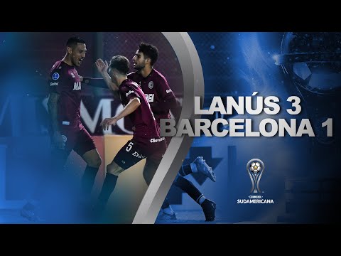 Lanús vs. Barcelona [3-1] | RESUMEN | CONMEBOL Sudamericana 2022