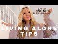 LIVING ALONE Tips: Loneliness, Safety & Responsibility