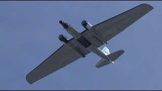 NASA WB-57F Arrival & Night Takeoff