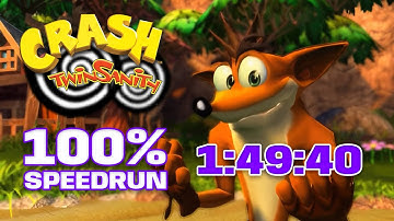 Crash Twinsanity 100% Speedrun - 1:49:40