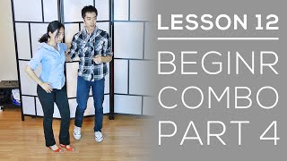 SALSA ON2 - Partnerwork Basics Lesson 12 - Beginner Combo PT4