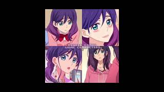 Purple haired anime characters☆ #demonslayer #kny #anime #trend #shakeittothemax #shorts