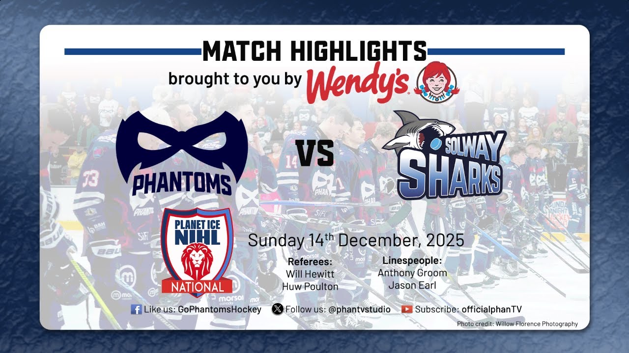 Game Highlights: Phantoms vs Sharks, 14 Dec 25