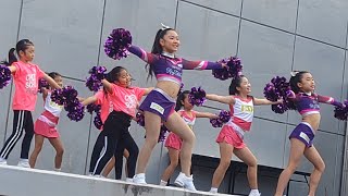 【4K】冒頭ハプニングキッズチアダンス ver.2/FSAダンススクール cheer dance 市民活動交流フェスタ2023