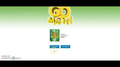 How to Log in and Navigate Go Math
