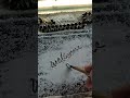 writing subscribers name on glass using sand ⌛ Mr Roohul Art and Calligraphy  is live #live #names
