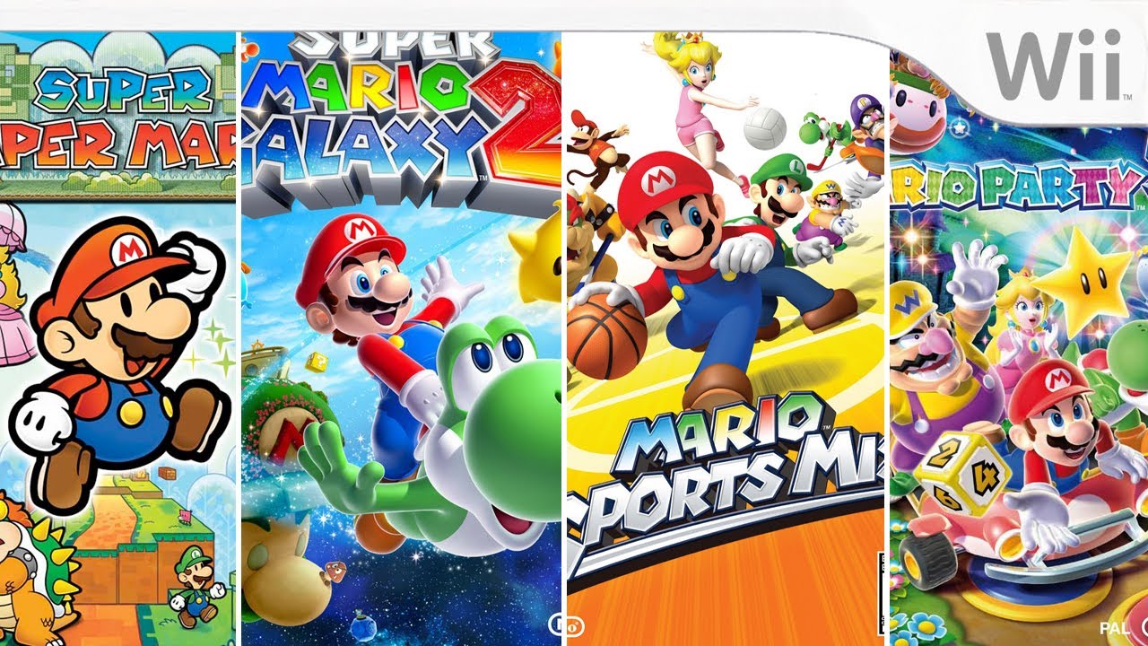 Mario Games for Wii 