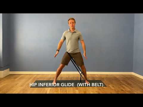 Hip Inferior Glide with Belt