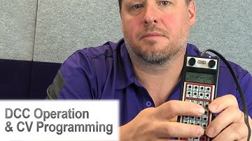 Introduction to DCC Operation & CV Programming (Webinar 9)