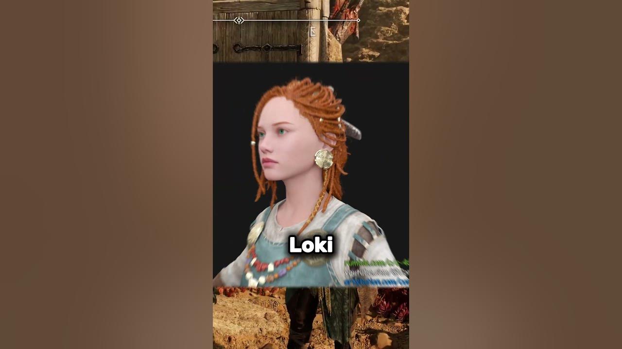 A mod for a white Angrboda #shorts  #facts #interestingfacts #godofwar #godofwarragnarok #gaming