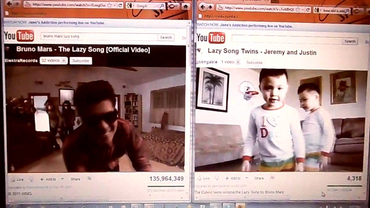 Lazy Song v detskom podaní