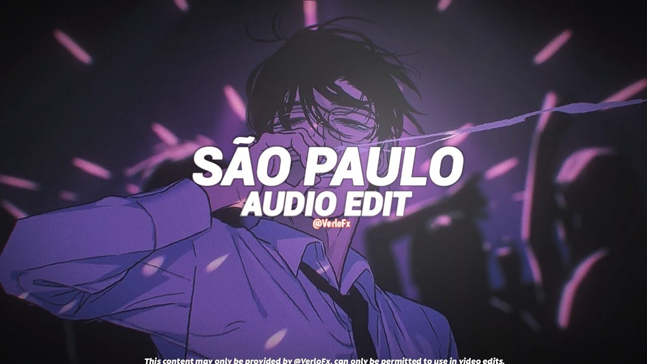 SÃO PAULO (2nd Drop) - The Weeknd ft.Anitaa's [Edit Audio]