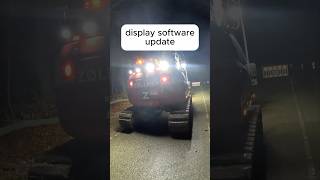 Display software update on a Takeuchi tb 2150