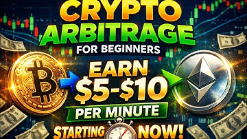 Crypto Arbitrage for Beginners: Earn $5-10 Per Minute Starting Now