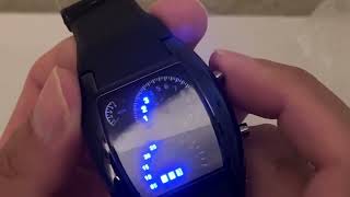 Speedometer Watch TopMost Digital LED display Car Dash non Smart unusual Review by Skywind007