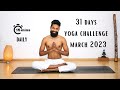 31 days vinyasa yoga challenge for discipline  commitment  yoga with hitesh