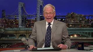 Late Show With David Letterman - Nov 14, 2013 - Regis and Dave at Billy Crystal Play "700 Sundays"