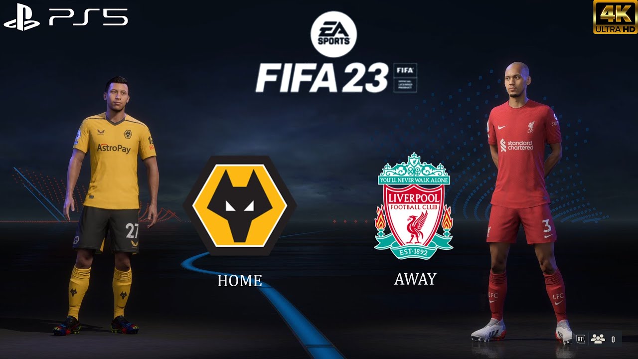 FIFA 23 Wolverhampton Wanderers  VS  Liverpool  Premier League  PS5™ 4K