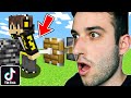 PROBAMOS los TIKTOK más VIRALES de MINECRAFT ¿FUNCIONARAN? - EP19