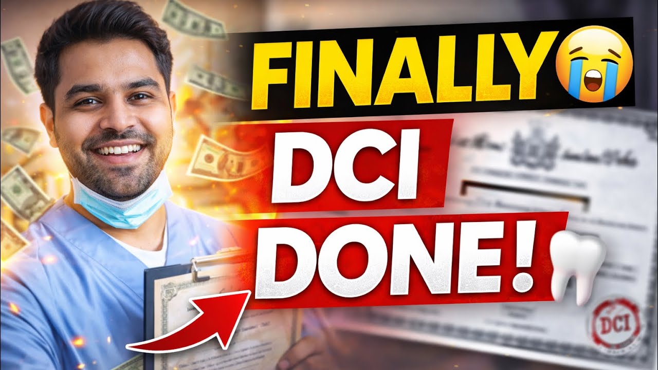 finally got DCI permanent registration number - YouTube