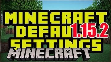 How To Download & Install Default Options Mod 1.15.2/1.14.4 For Minecraft