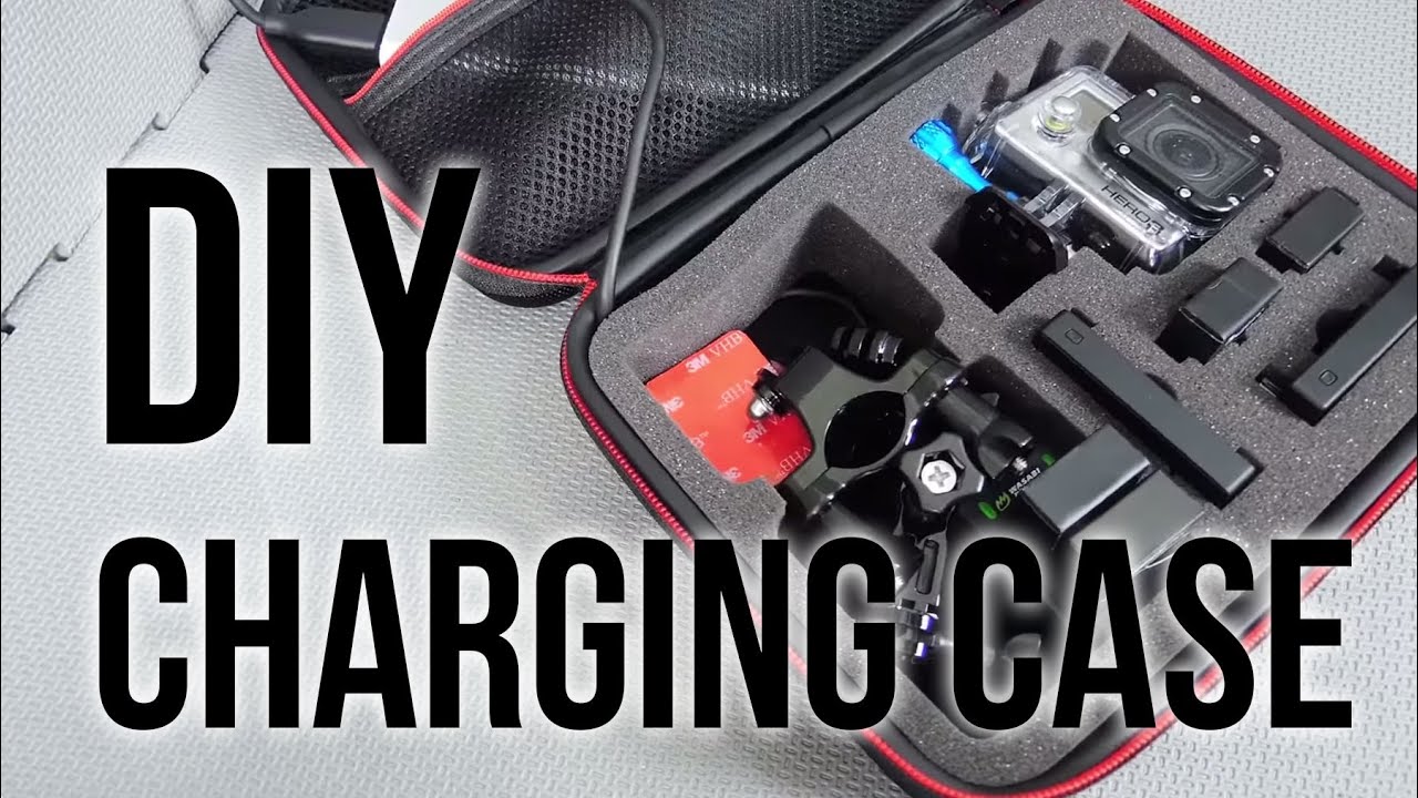 DIY GoPro Charging Case ft. Poweradd Pilot 2GS External Battery YouTube