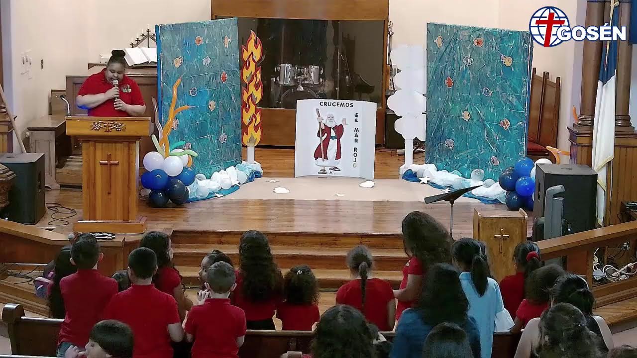Tema: Crucemos el mar rojo /Servicio de ninos