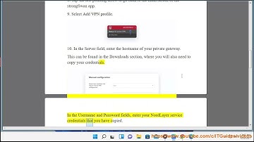 Set up IKEv2 VPN connection in NordLayer for Android via strongSwan