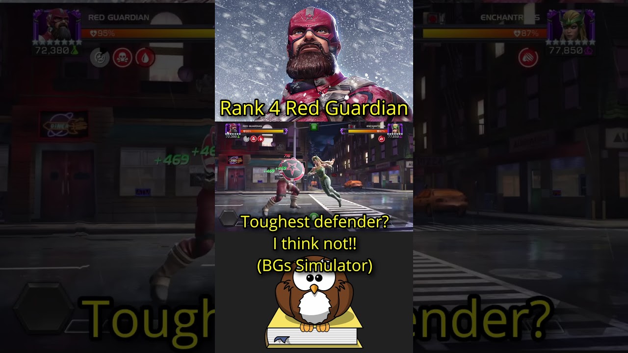 Red Guardian makes BG Enchantress EASY mode!! 