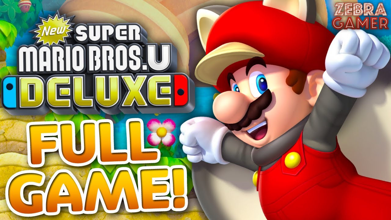 New Super Mario Bros U Deluxe TV Mode Gameplay (Free Game Winner Picked!) 