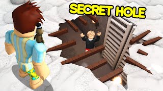 CHILD Was MISSING In SNOW.. I Had To Save Him! (Roblox)