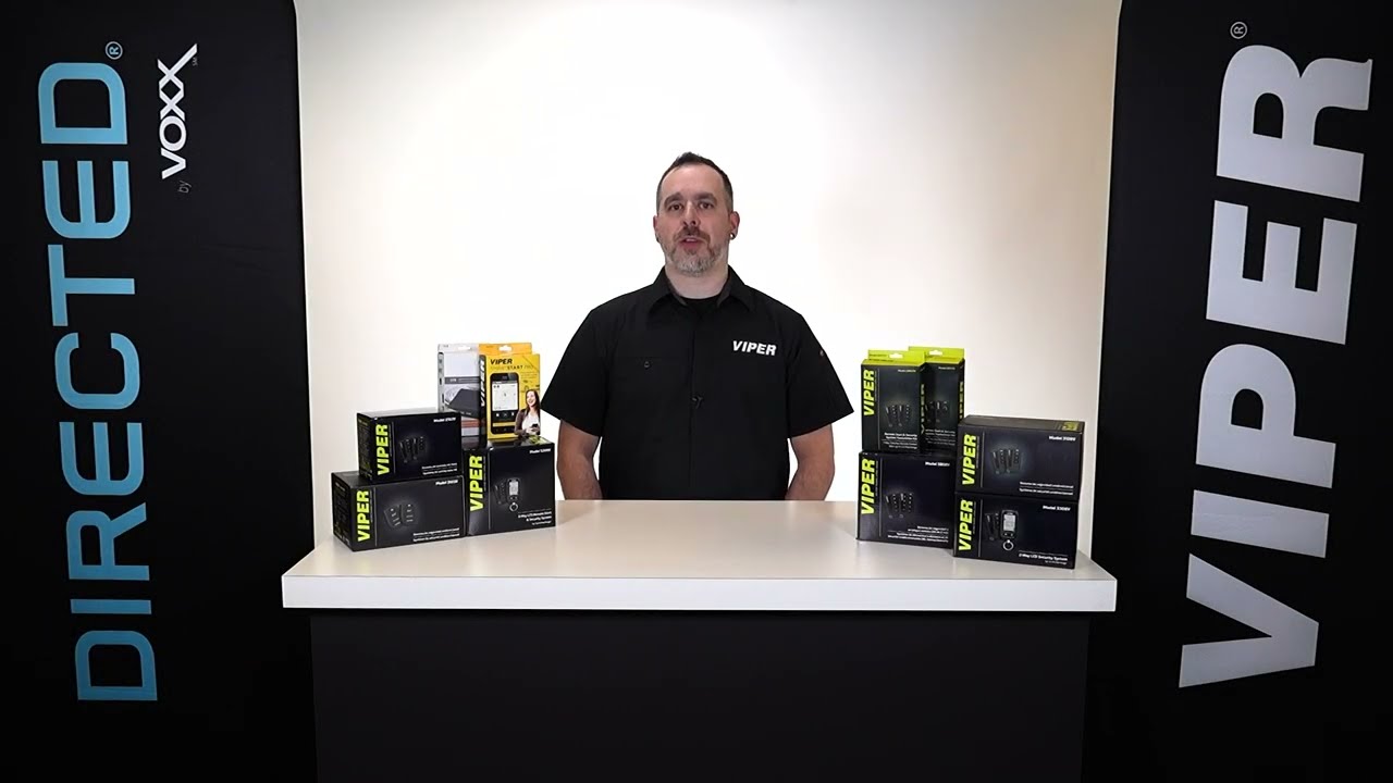 5808V   VIPER 2 Way LED Remote Start & Security System