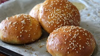 Beautiful Burger Buns Recipe - Jim Michailidis