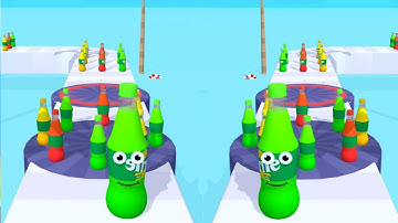 Juice Run Game All Level Gameplay Android, iOS Walkthrough New Update Thrillers Game JR158