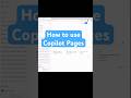 How to use Copilot Pages 📃 #microsoft365copilot #microsoft365
