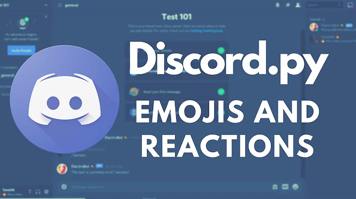 Emojis And Reactions in Discord py | Part 7: Make you own Discord Bot with Python 2020!