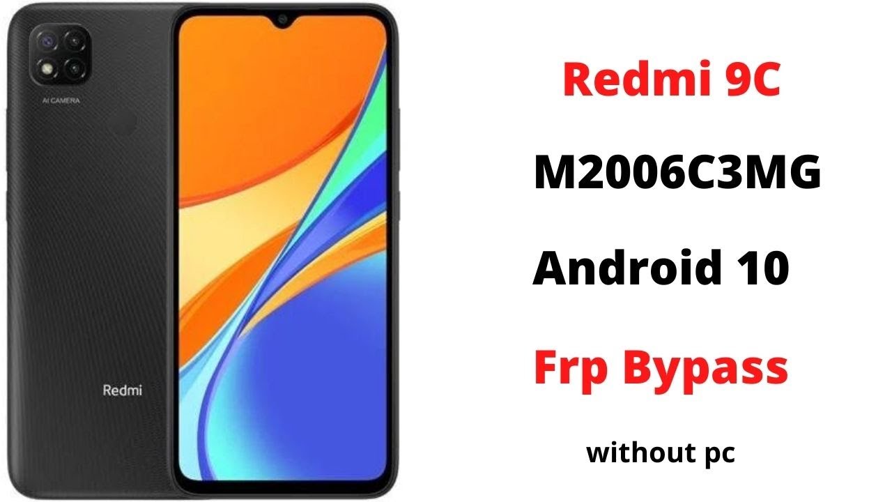 Xiaomi Redmi 9 Frp Bypass