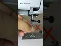 How to insert a needle properly !! usha janome sewing machine #sewingtips #silaimachine #ussewtips