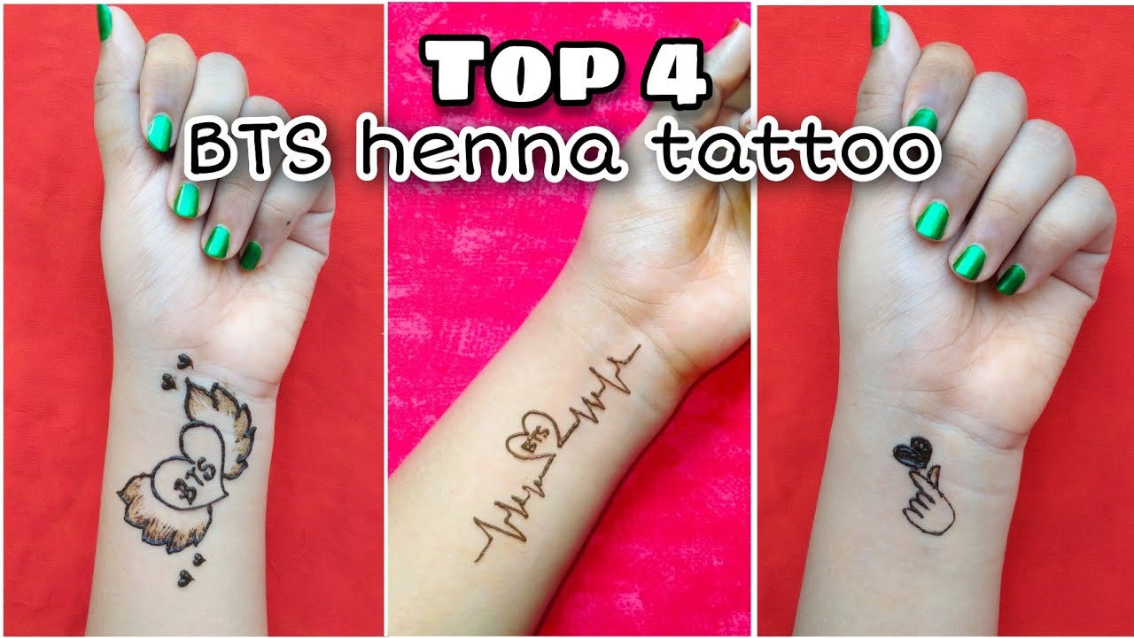 Update 76+ bts mehndi tattoo latest - in.eteachers