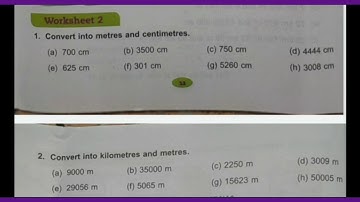 DAV Class-4,  w.no 2 of Unit- 5 Length.