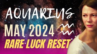Glow Up in Finances and Home  🔆 AQUARIUS MAY 2024 HOROSCOPE.