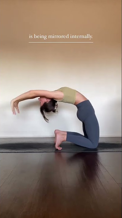 Yoga Transition - Camel to Wheel Pose